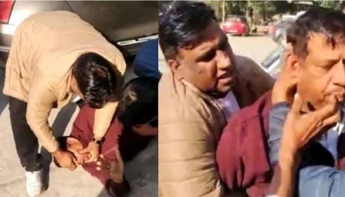 अधिकाऱ्यांना पाहताच काय कराव सुचंल नाही; पोलिसाने चार हजार रुपये तोंडात कोंबले आणि....