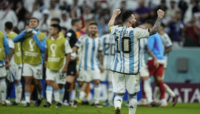 FIFA World Cup 2022 : स्वप्नपूर्ती! मेस्सी नावाच्या जादुगारामुळं अर्जेंटिनाची अंतिम सामन्यात धडक 