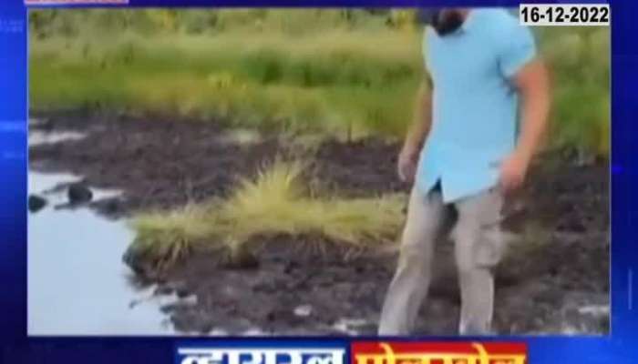 The young man got into the water after mistaking it for a puddle, see what happened next