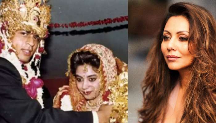 लग्नाच्या पहिल्याच दिवशी पत्नी गौरीला सोडून &#039;या&#039; लोकप्रिय अभिनेत्रीला भेटायला गेला होता Shahrukh Khan