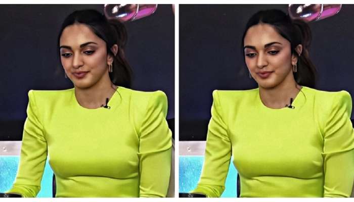 Oops Moment : Kiara Advani ला छोटा ड्रेस परिधान करणं पडलं महागात, खूर्चीवर बसताच...