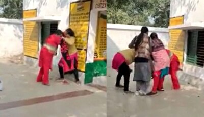 video WWE of women teachers Fight front of the students in School