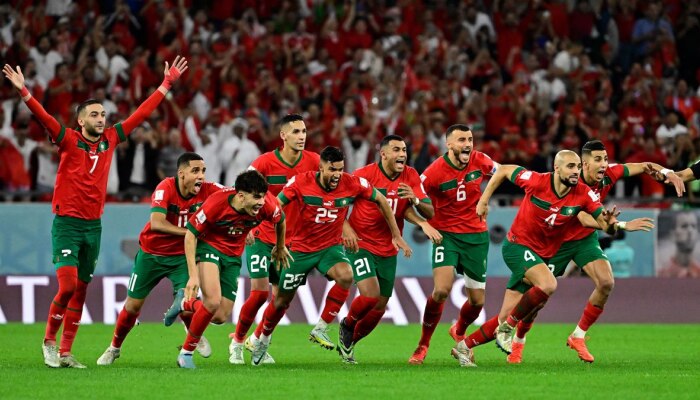 FIFA World Cup 2022 : टीम छोटी, मन मोठं; मोरोक्कोच्या टीमने बक्षीस रकमेवर सोडलं पाणी