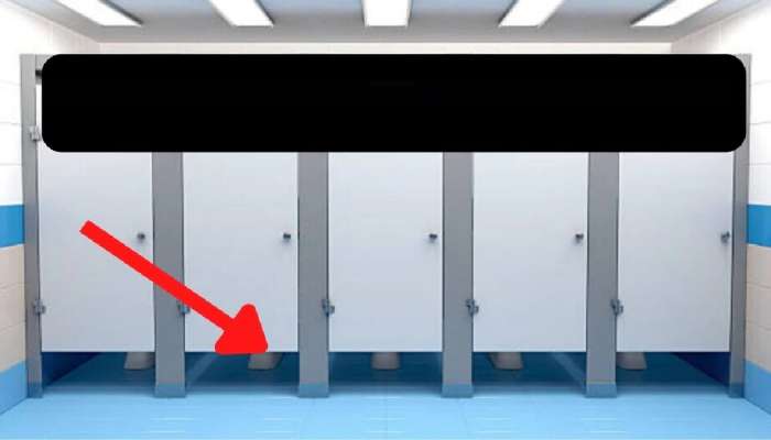 मॉलमधील टॉयलेटचे दरवाजे खालून उघडे का असतात? जाणून घ्या या मागचं कारण
