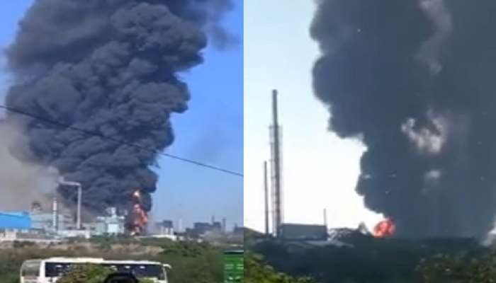 Nashik Fire : जिंदाल कंपनीत स्फोटानंतर मोठी आग, 100 पेक्षा जास्त लोक अडकल्याची माहिती
