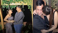 पतीला पाहताच अभिनेत्रीनं केलं Kiss; रोमँटिक क्षण कॅमेरात कैद 