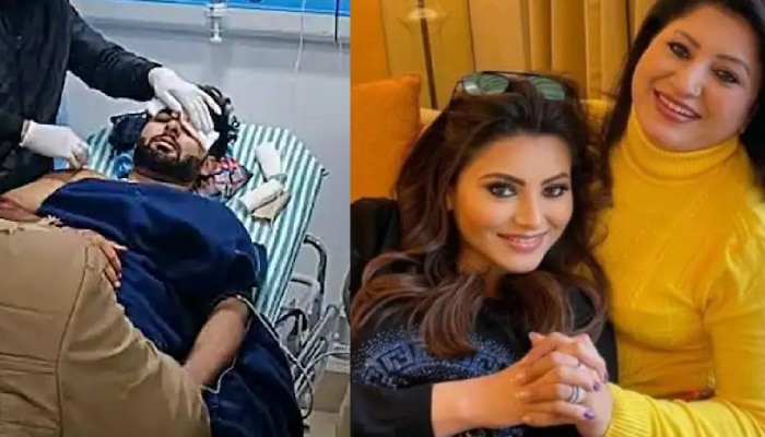 Rishabh Pant Accident : ऋषभ पंतच्या अपघातानंतर Urvashi Rautela च्या आईकडून &#039;या&#039; बाबाजींच्या नावाचा धावा 