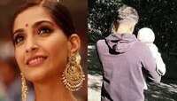 Sonam Kapoor: कितीही लपवलं तरी अखेर चाहत्यांना दिसली सोनमच्या बाळाची पहिली झलक