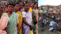 कोकणातील रिफायनरीविरोधात बारसू , सोलगावचे नागरिक आक्रमक; कातळावरच ठोकले तंबू 