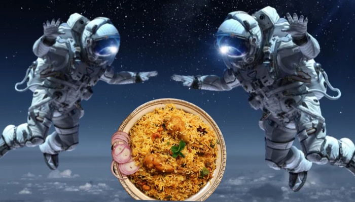 Space food : अवकाशात चिकन बिर्याणीची पार्टी;  अंतराळवीरांसाठी जबरदस्त मेन्यू