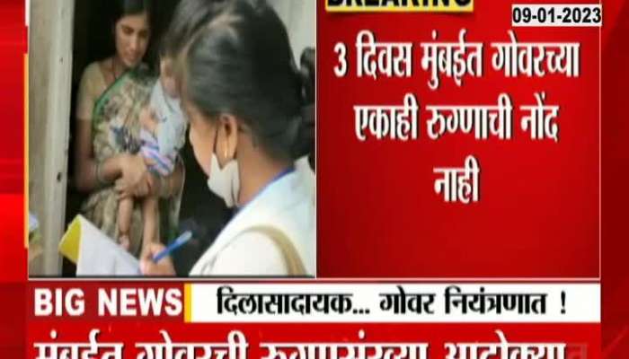 The number of measles patients decreased in Mumbai