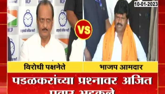 Maharashtra Politics NCP MLA Ajit Pawar vs Gopichand Padalkar On Baramati Lok Sabha Constituency