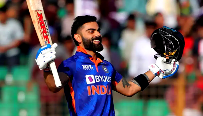 Virat Kohli Century: अनस्टॉपेबल 'कोहली'... श्रीलंकेविरुद्ध वादळी शतक; सचिनच्या बड्या रेकॉर्डची बरोबरी!
