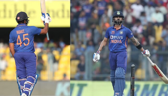 IND vs SL : रोहित-विराटची तुफान फटकेबाजी, टीम इंडियाचं श्रीलंकेसमोर डोंगराएवढं आव्हान