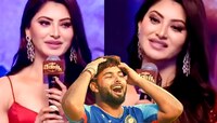 Urvashi Rautela: उर्वशी स्टेजवर आली अन् सुरू झाल्या ऋषभ पंतच्या घोषणा, पाहा Video