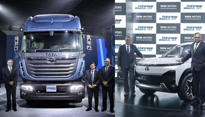 Auto Expo 2023 : लॉजीस्टिक आणि कार्गो मोबिलिटीसाठी TATA Motors ची पॅव्हेलियन