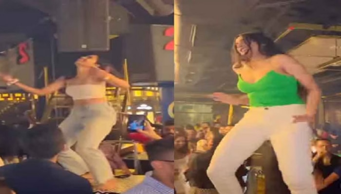 VIDEO :  काय ती अदा, काय तो डान्स! &#039;या&#039; दोन तरुणींच्या डान्सने नेटकऱ्यांना लावलं वेड