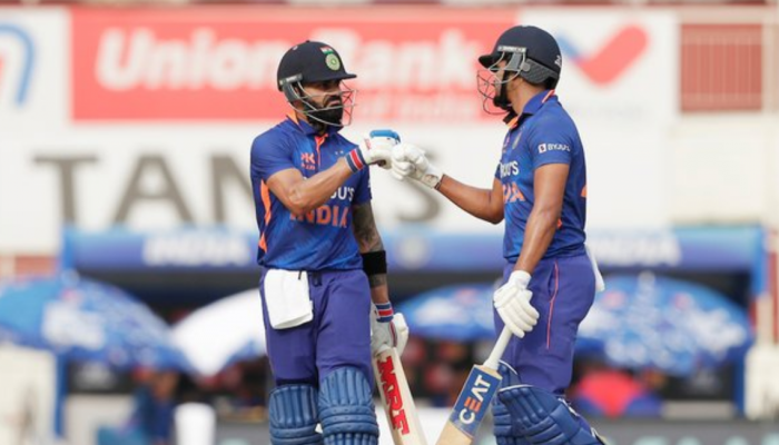 Ind vs Sl 3rd ODI : विराटच्या वादळासमोर श्रीलंकेचा धुरळा, 'इतक्या' धावांचं आव्हान!