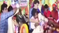 वराने वधूला बुटाने हाणलं, केसांनी ओढलं; लग्नाच्या स्टेजवर हाय व्होल्टेज ड्रामा