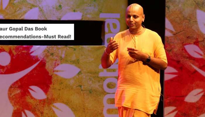 Gaur Gopal Das Book Recommendations: &#039;ही&#039; पाच पुस्तकं तुम्ही वाचलीच पाहिजे असं गौर गोपाल दास सांगतात