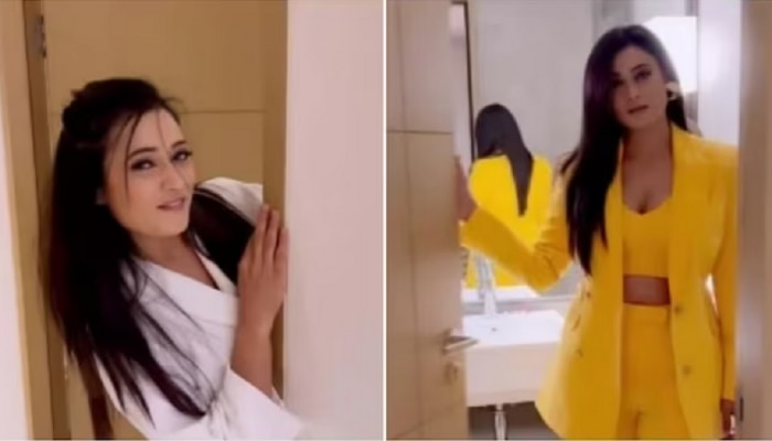 VIDEO : Shweta Tiwari चा बाथरुममधील तो क्षण कॅमेऱ्यात कैद...