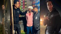 सोनू सूदने गुटखा खाणाऱ्याला झापलं, Video Viral 