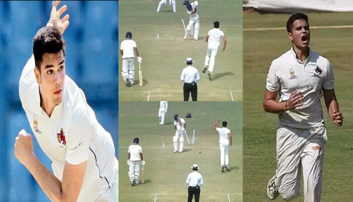 रणजीमध्ये Arjun Tendulkar नावाचं वादळ काही थांबेना; स्विंगने उडवली दाणादाण