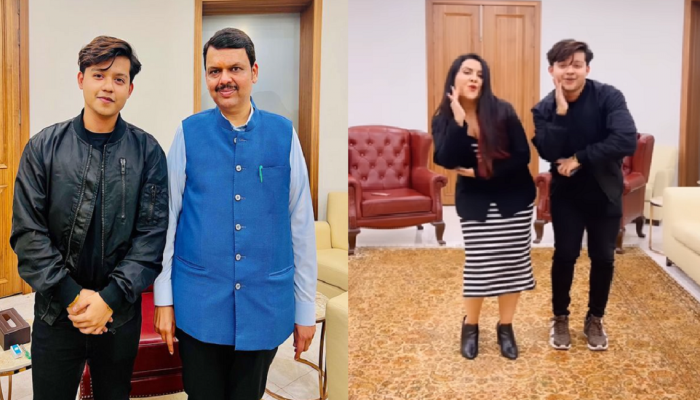 'तेरे नालही नचणा वे...' म्हणत Amruta Fadanvis यांनी रिल स्टारबरोबर धरला ठेका, Video व्हायरल
