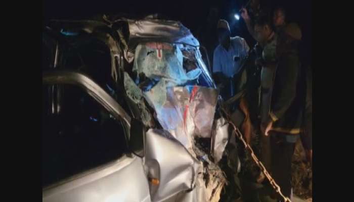 Mangaon Accident : मुंबई - गोवा राष्ट्रीय महामार्गावर भीषण अपघात, 10 जणांचा मृत्यू