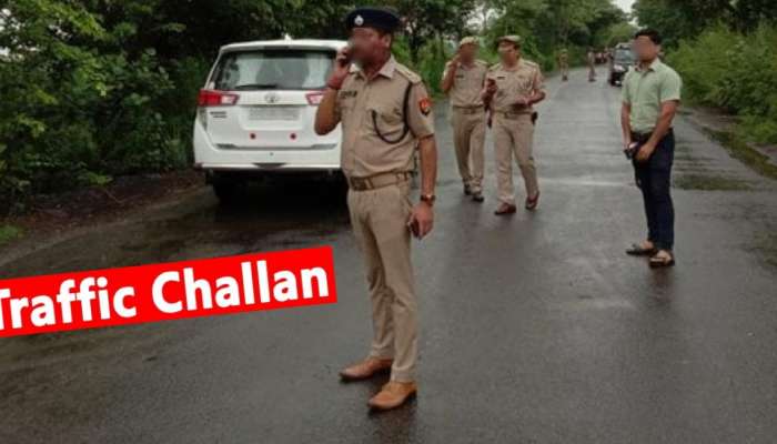 Traffic Challan: नंबर प्लेटमुळे 28 हजार 500 रुपयांचा दंड; नेमकं घडलं जाणून घ्या