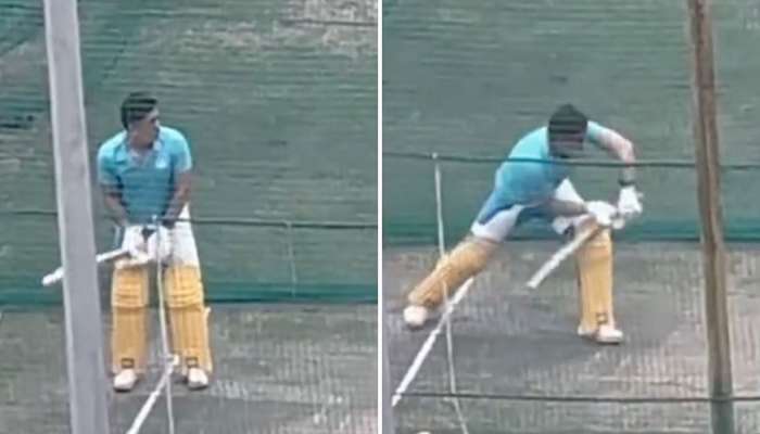 MS Dhoni: क्रिकेटप्रेमींसाठी गुडन्यूज, चेन्नईचा &#039;किंग&#039; उतरला मैदानात, पाहा VIDEO 