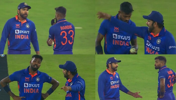 Hardik Pandya काही सुधरेना! शिवीगाळ प्रकरणानंतर आता थेट Rohit Sharma शी भिडला, Video व्हायरल