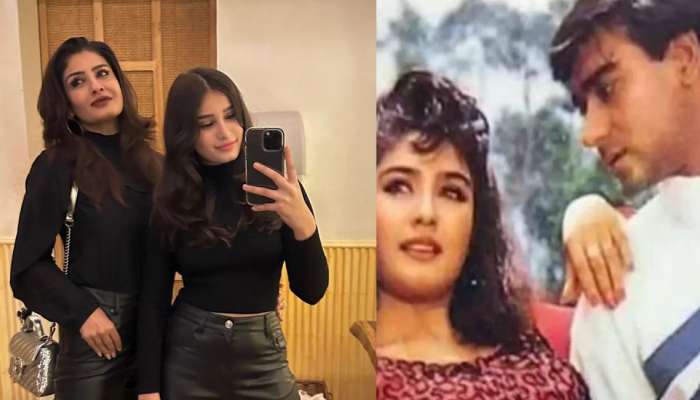 Raveena Tandon ची कन्या Ajay Devgn सोबत दिसणार! अभिषेक करणार लॉन्च