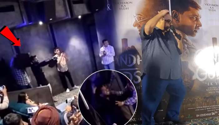 Gandhi Godse Ek Yudh: 'पठाण'नंतर 'गांधी विरुद्ध गोडसे'वरुन वाद! मुंबईत राजकुमार संतोषींना दाखवले काळे झेंडे