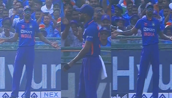 सामना सोडून Hardik Pandya चं डान्सवरच अधिक लक्ष; फिल्डींग करताना लगावले ठुमके!