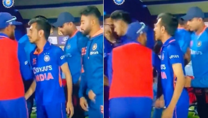 IND vs NZ ODI : खेळाडूच्या प्रायव्हेट पार्टसोबत....; Yuzvendra Chahal चं अश्लील कृत्य कॅमेरात कैद, VIDEO व्हायरल