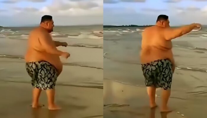 Viral Video: ना कंबर हलेना, ना पाय... सुमो पैलवानचा Dance पाहिलाय का? हसून हसून लोलपोट व्हाल!