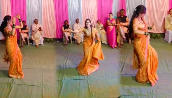 Girl Dance Video: सपना चौधरीच्या गाण्यावर ती वरातीत बेभान होऊन नाचली; तरुणीचा भन्नाट डान्स Viral