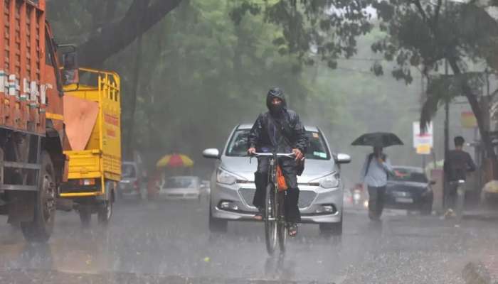 Rain News : राज्यात थंडीचा कडाका असताना &#039;या&#039; जिल्ह्यात जोरदार पाऊस, शेतीला फटका