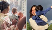 करीनापासून प्रियंकापर्यंत आपल्या तान्ह्या बाळाला सेलिब्रेटी मॉम्स अशा झोपवतात... 