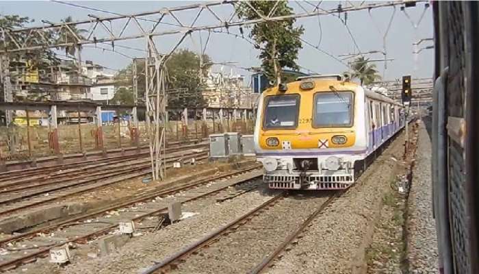 Mumbai Local Train Accident : विरार लोकल ट्रेनला क्रेनचा फटका; मोटारमनच्या डोक्याला आणि डोळ्याला गंभीर दुखापत