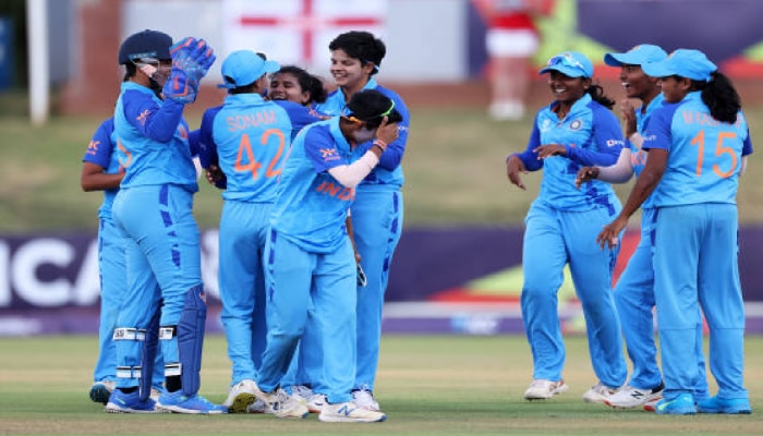 U19 Women&#039;s T20 WC Final : अखेर भारताच्या पोरींनी करून दाखवलंच! इंग्लंडला नमवत वर्ल्डकपवर कोरलं नाव