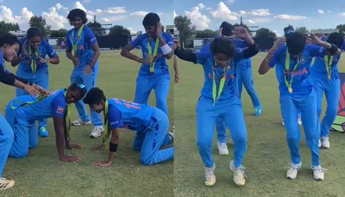 U-19 WC Ind vs ENG : चॅम्पियनचा जल्लोष! Kala Chashma गाण्यावर थिरकतानाचा VIDEO VIRAL 