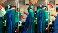 Doctors Fight Video: सर्जरी सुरू असतानाच दोन डॉक्टर भिडले, ऑपरेशन थेटरमधील फुटेज...