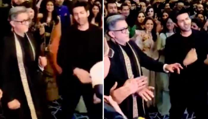 Aamir Khan आणि Kartik Aaryan चा &#039;तूने मारी एंट्री&#039; गाण्यावर भन्नाट डान्स, VIDEO व्हायरल