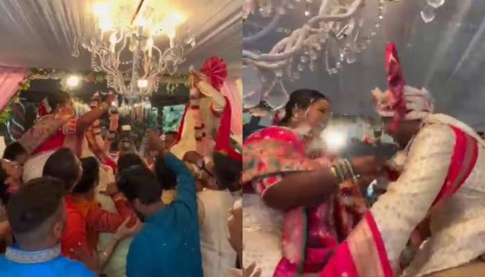 Vanita Kharat च्या लग्नात 'महाराष्ट्राची हास्यजत्रा', मंडपातील आनंदाचे क्षण Viral