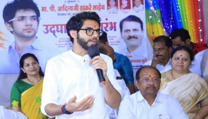 Aditya Thackeray : मुंबईत आदित्य ठाकरे यांचे बॅनर अज्ञाताने फाडले 