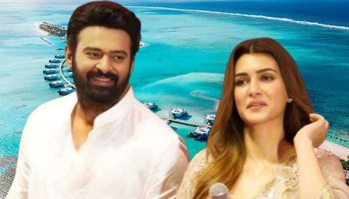 Prabhas and Kriti Sanon Engagement : &#039;या&#039; सुंदर बेटावर प्रभास- क्रिती सेनन करणार साखरपुडा?