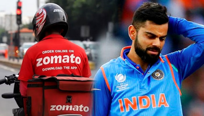 बिचाऱ्या Virat चा नवा कोरा फोन हरवलाय अन् Zomato ला मस्करी सुचतीये, Kohli ट्विट करत म्हणतो...