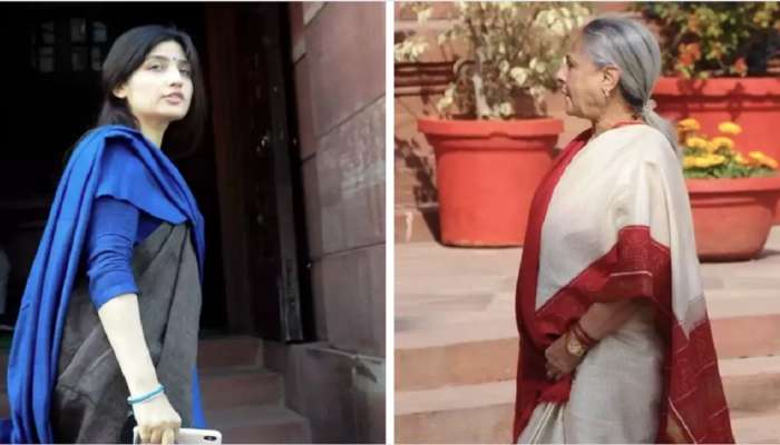 Parliament Budget Session 2023 : भारतीय नारी... साडीत दिसते भारी; खासदारांचे लूक तुम्हीही करा Repeat Parliament Budget Session 2023 : भारतीय नारी... साडीत दिसते भारी; खासदारांचे लूक तुम्हीही करा Repeat